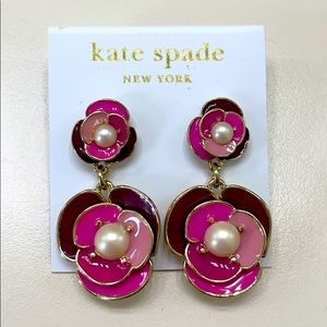 Kate Spade flower earrings